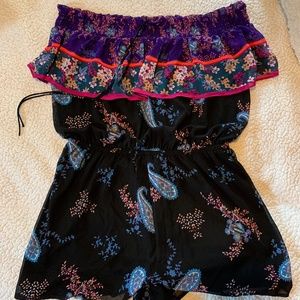 Colorful/ floral romper